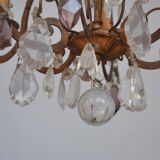 Chandelier pendants golden era end XIX 6 lights