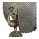 Brass peacock