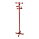 Vintage 80s red coat rack