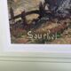 Signed painting "sourbet"