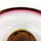 Cendrier vide-poche en verre soufflé • Tchécoslovaquie • Circa 1960
