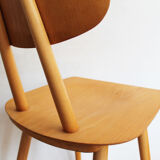 Pair of Dining Chairs by Antonin Suman for TON