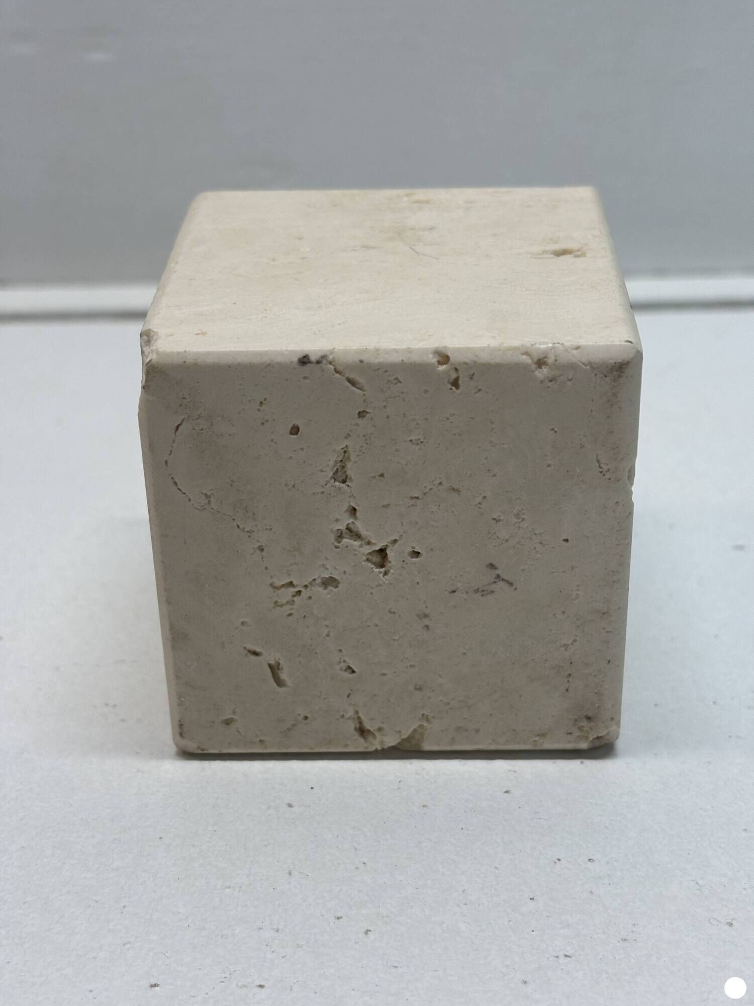 Travertine table lighter