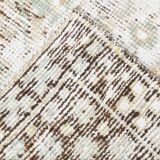 3x6 Shades Of Beige & Brown Classic Vintage Rug, 104x174Cm SK 17854