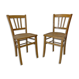paire de chaises bistrot