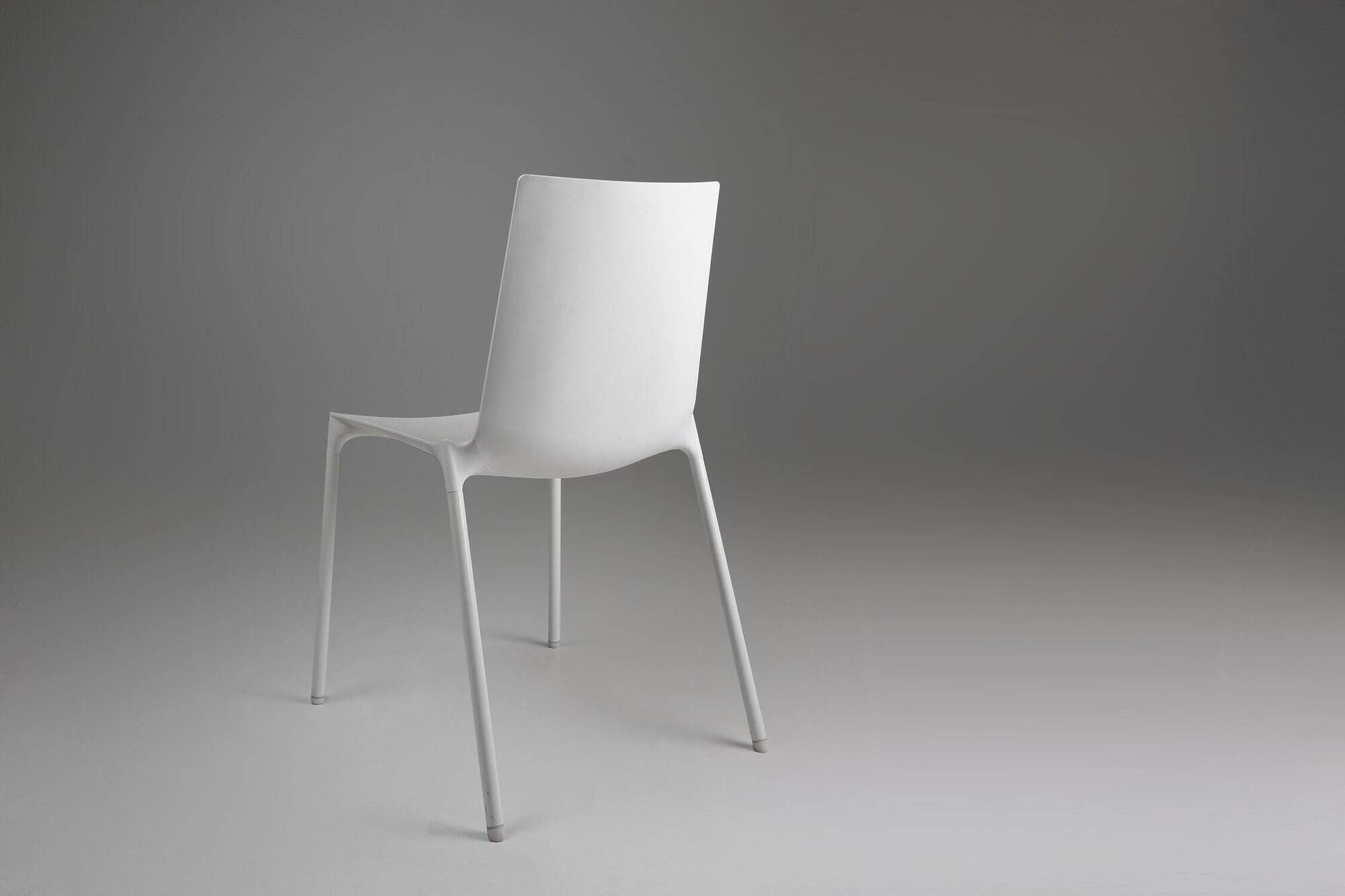 21th Century White Design Chair, Belgium