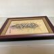 Cadre tableau huile sur toile "fleurs" signé Declercq