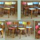 5 chairs bistro Baumann 60s
