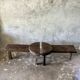 Banc ou table basse modulaire en 2 parties L:2m l:60 H:46