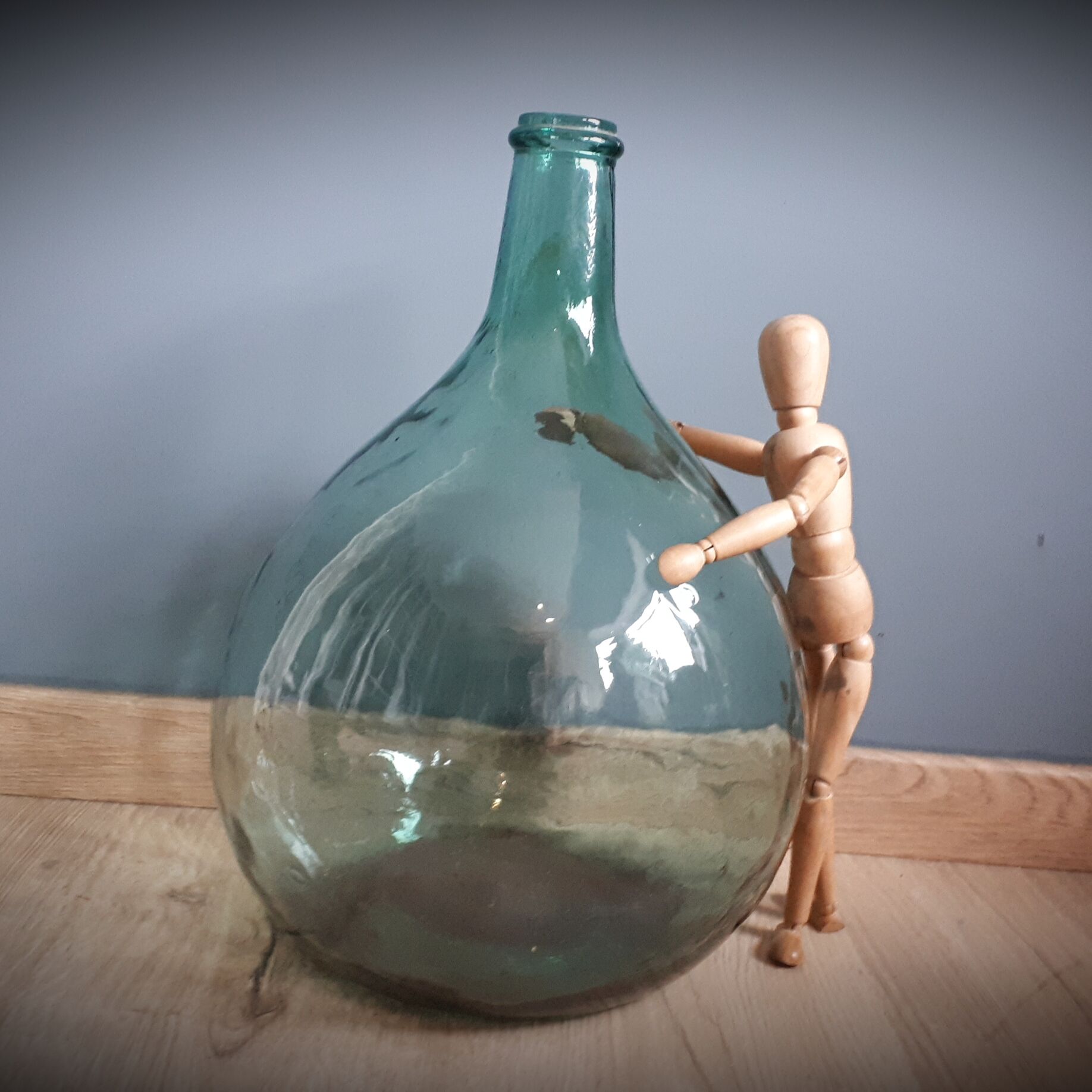 10l green demijohn