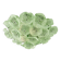 Contemporary Floreal Green Murano Glass Flush Mount by Simoeng