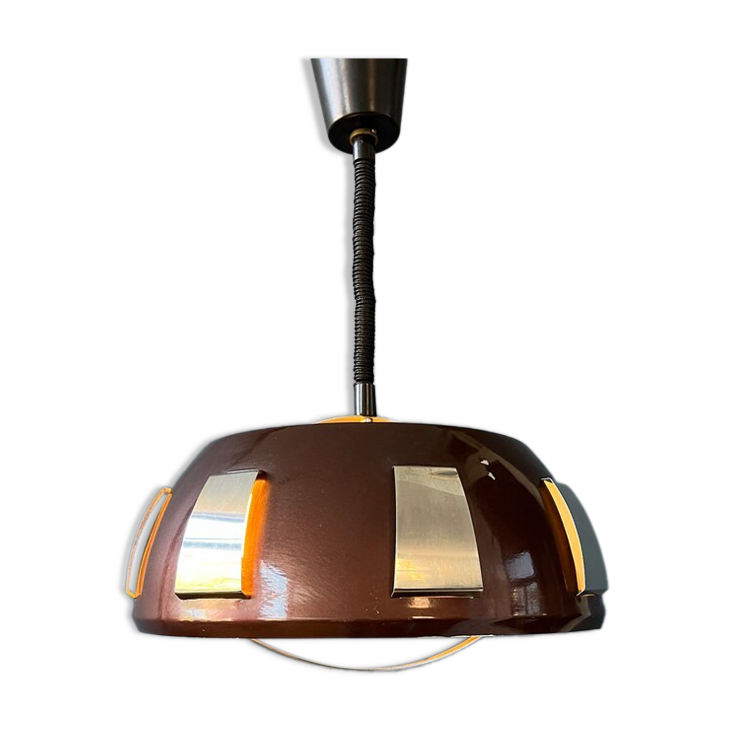 Vintage pendant lamp by Lakro Amstelveen