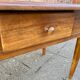 Table de ferme alsacienne Louis XVI noyer