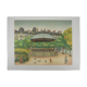 Bernard Vercruyce: The Park Kiosk, original signed lithograph