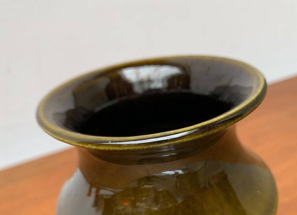 Vintage Ceramic Vase West German WGP by Bay, 1970s