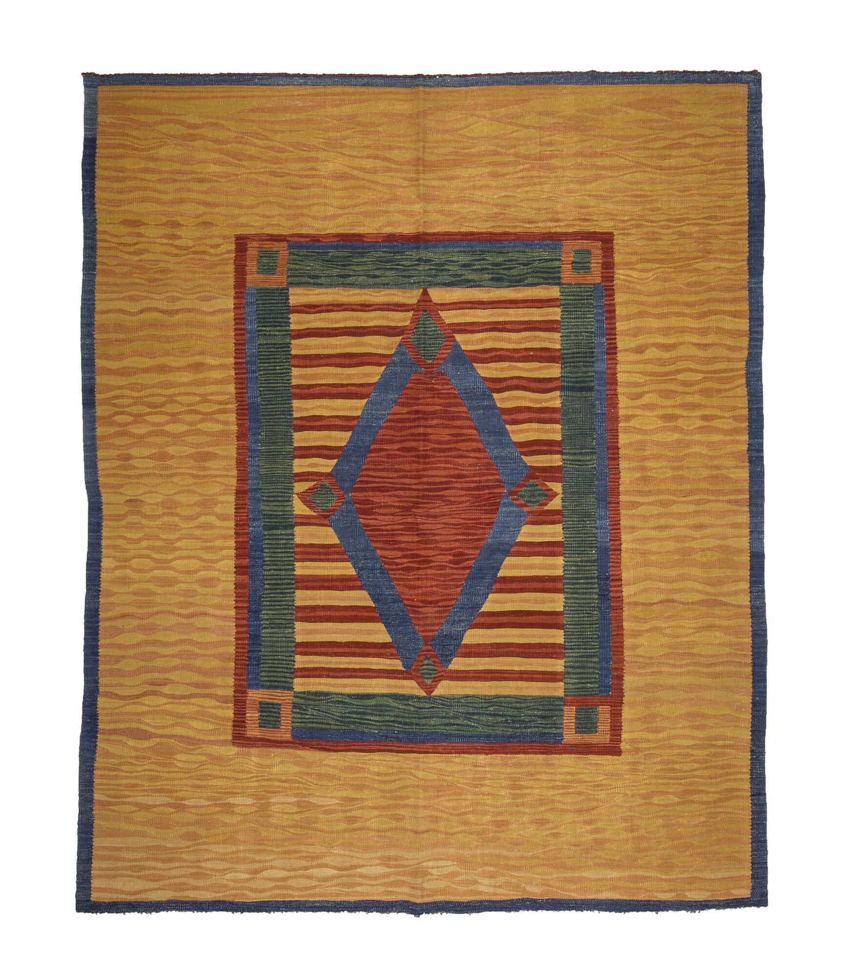 Turkish kilim rug, 211x179 cm, MYK-812