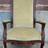 Armchair Voltaire XIX th, mahogany