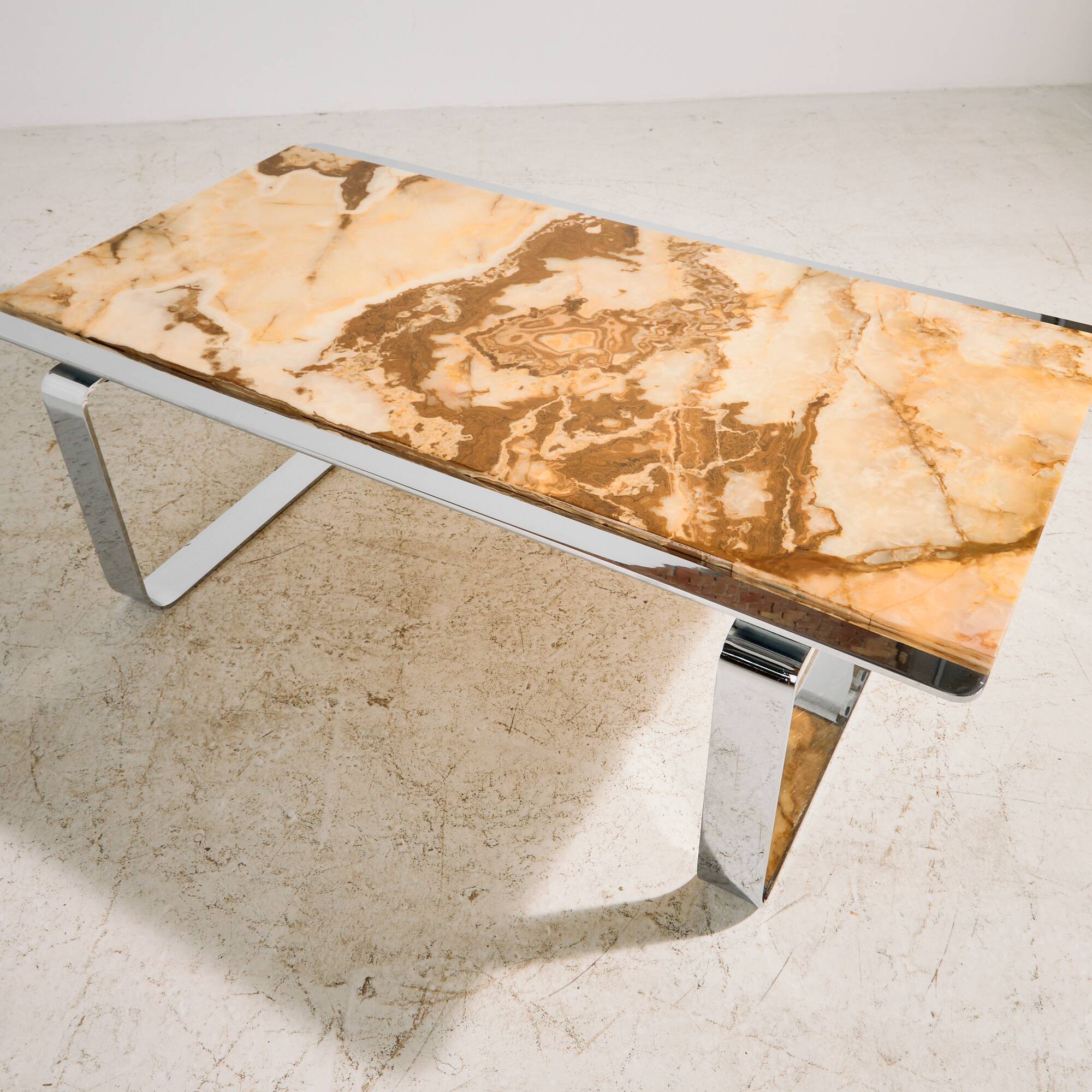 Marble coffee table