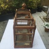 Cage has old birds