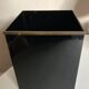 Christian Dior Maison 1970 Black Lucite Waste Paper Basket