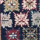 Caucasus Chirwan 19th century rug handmade 105 X 155 CM