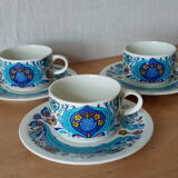 Villeroy coffee cups - Boch "Izmir"