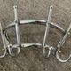 Circular chromed metal coat rack from the 50s-60s