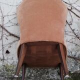 Velvet armchairs, 1950s, set of 2