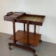 Mid-Century Italian Wooden Bar Trolley, 1960s