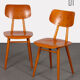 Pair of wooden chairs produced by Ton, 1960