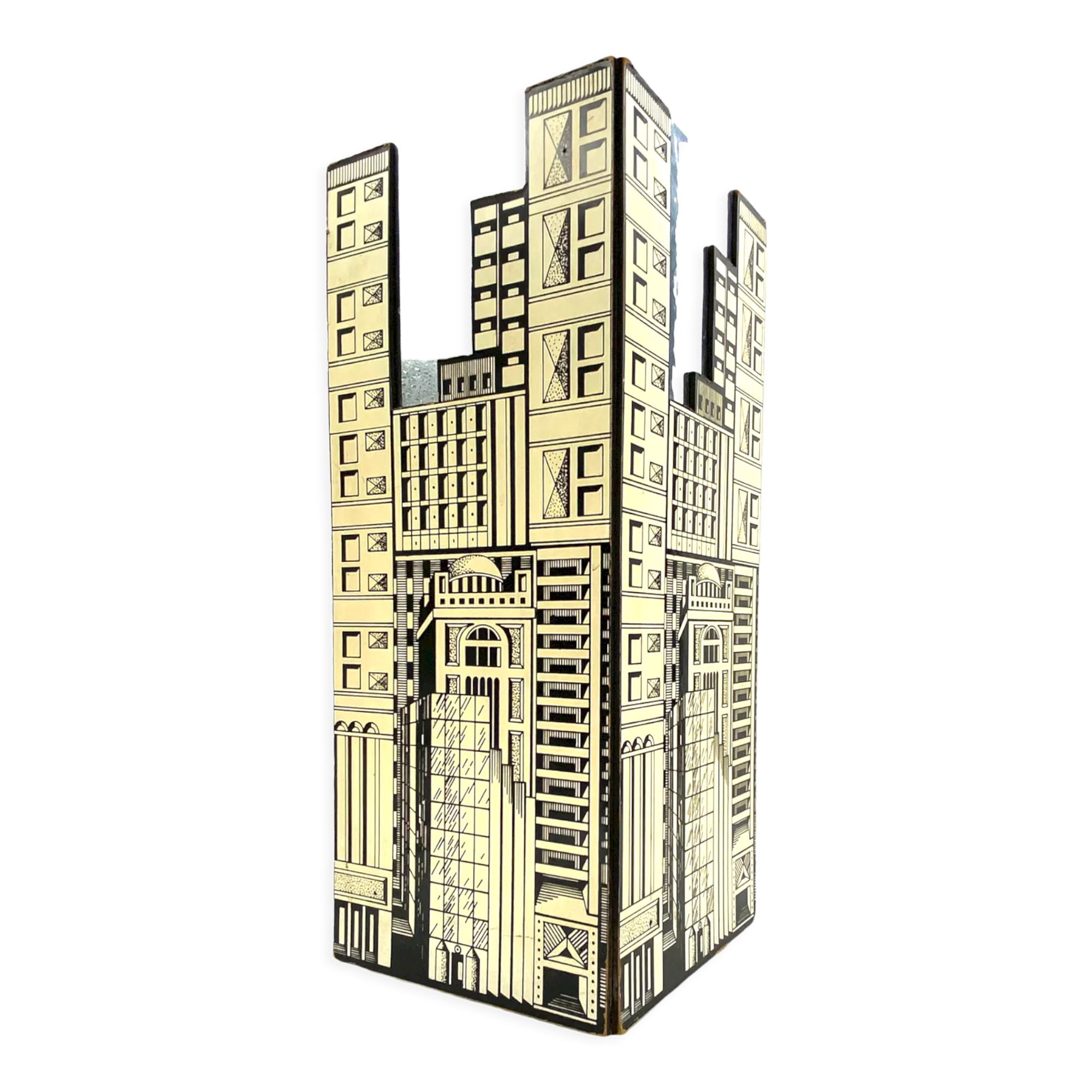 Architectural umbrella stand