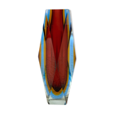 Vase en verre de Murano par Flavio Poli