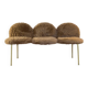 Three-seater bench