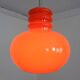 Glass ceiling lamp from Peill & Putzler, 1960s