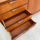 1960s vintage large minimalistic mid-century teak sideboard