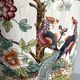 Large ceramic lamp signed V.V. Carraresi, traditional decorations.