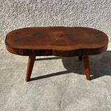 Table basse en bois massif