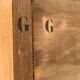 Armoire parisienne art déco 1930 penderie démontable bois brut