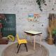 Formica school desk