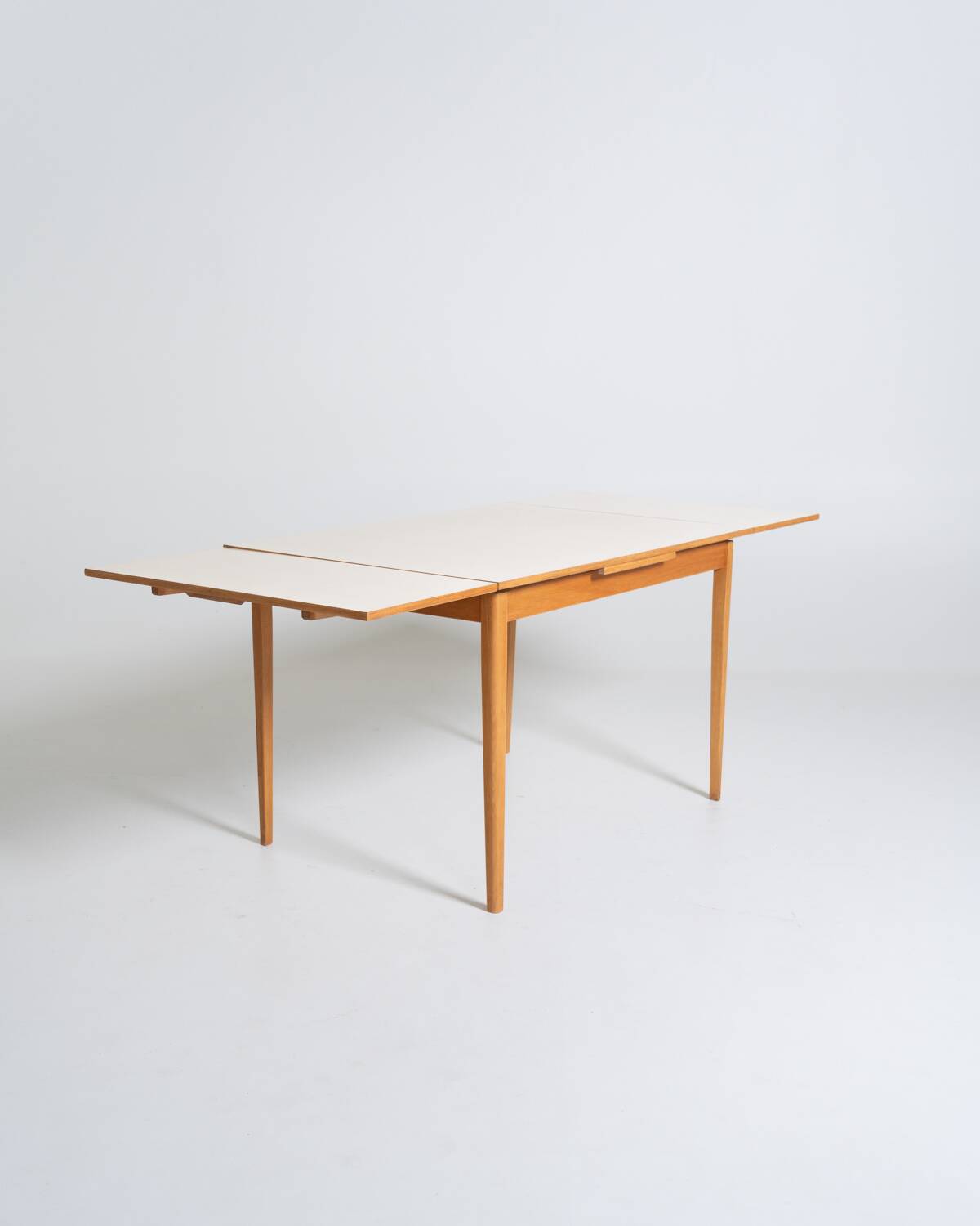 Extendable dining table, Sweden, 1950s-60s