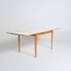 Extendable dining table, Sweden, 1950s-60s
