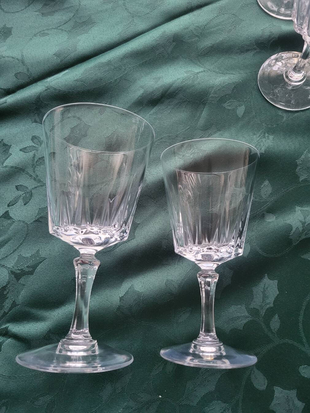 Arques crystal glassware service, Versailles pattern, France (set of 18)