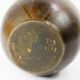 Art deco french dinanderie brass evolution vase by Paul Louis Mergier