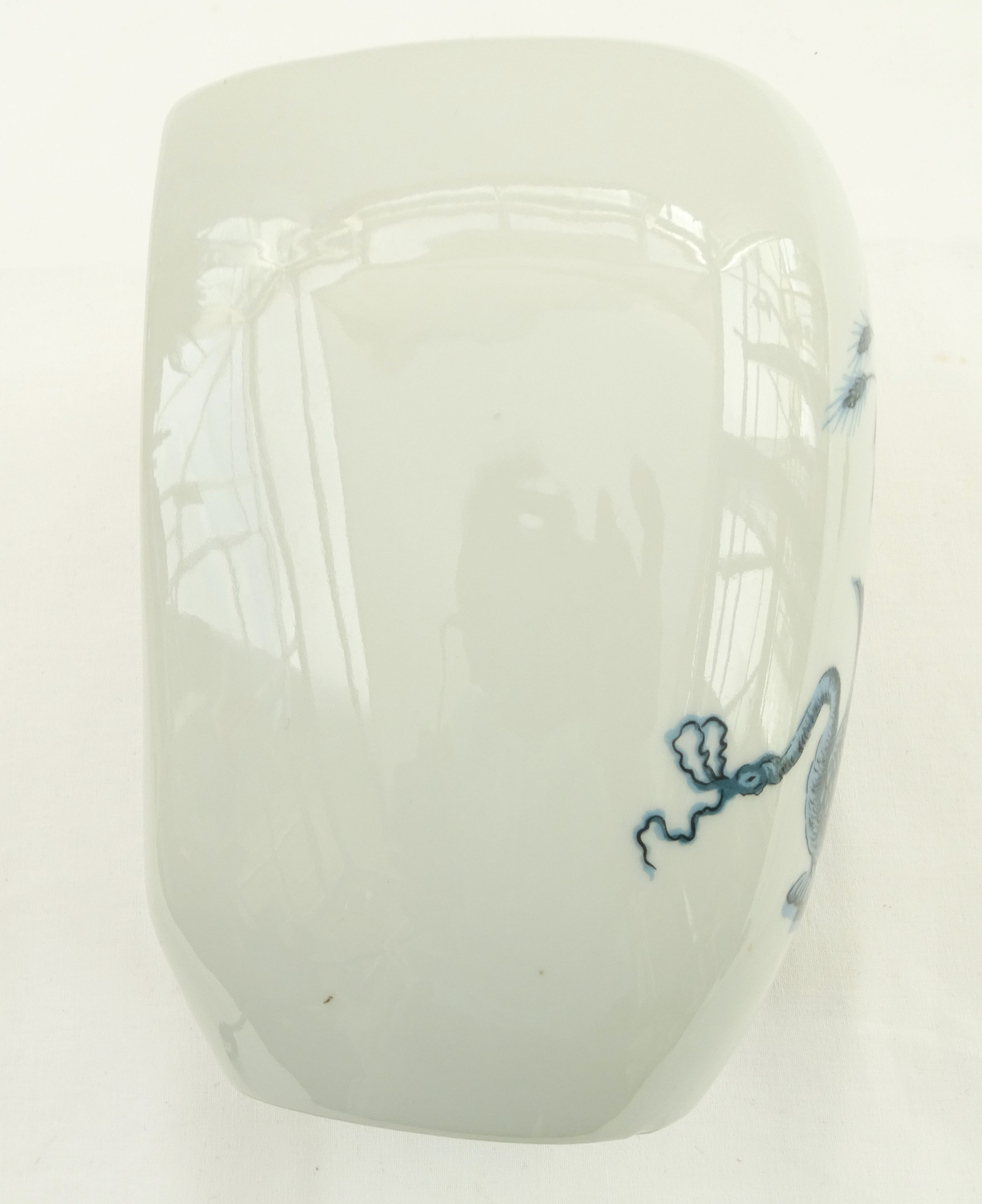 Hanging spoon pot in Paris porcelain