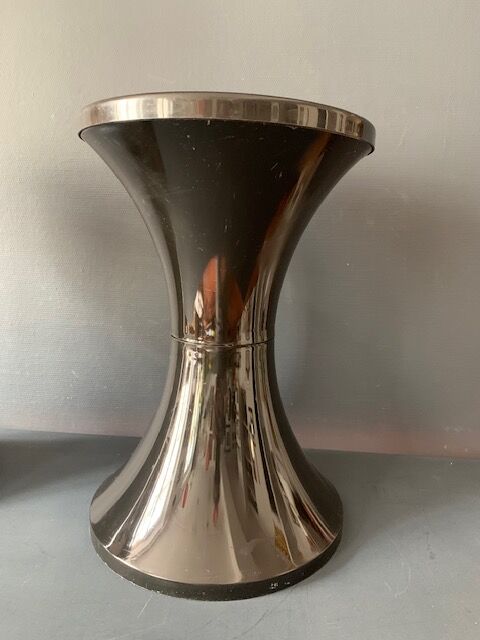 Vintage black tamtam stools