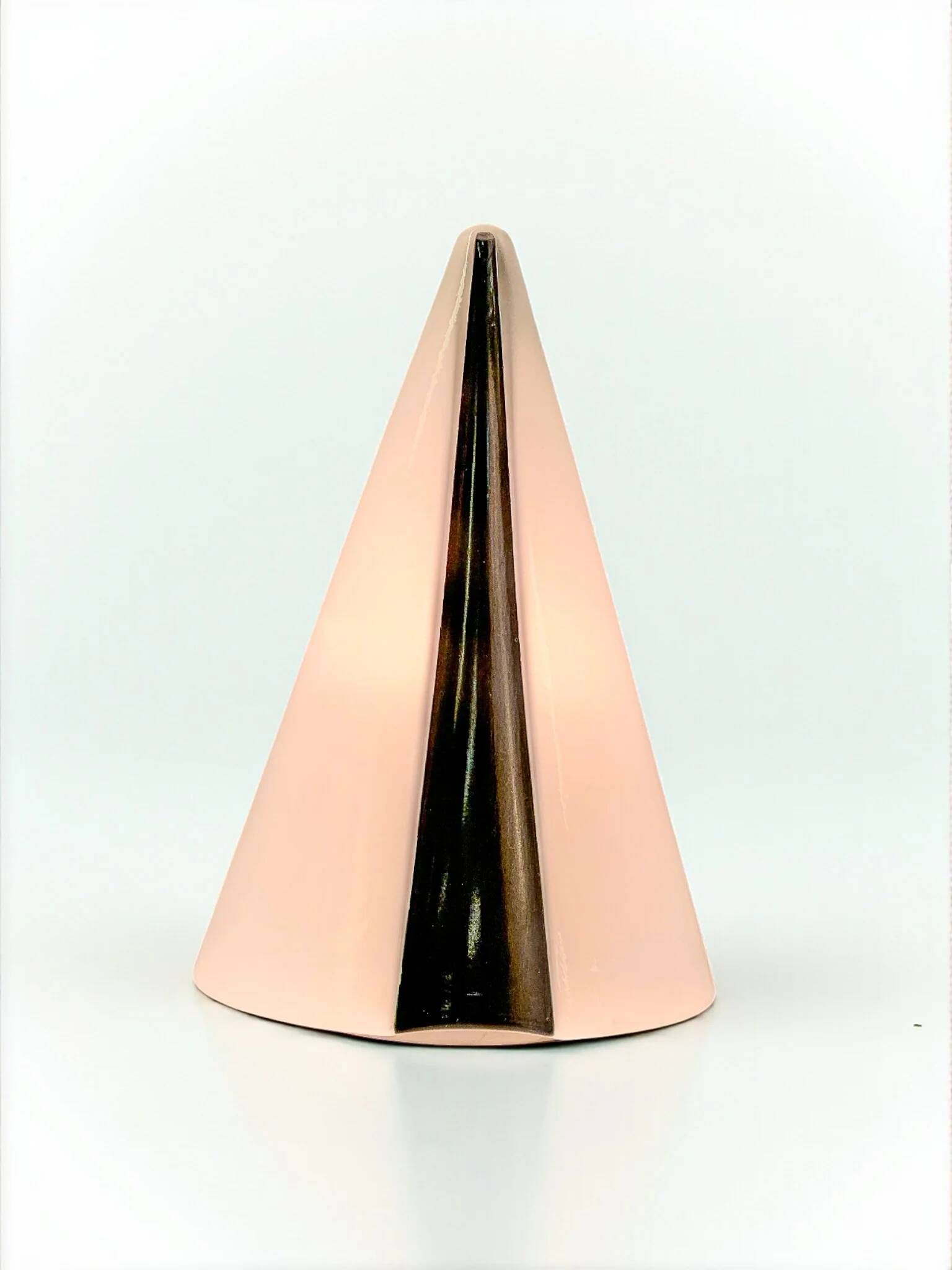 Murano glass conical lamp TeePee by SCE France, 1970s