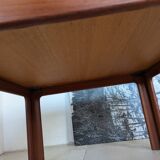 Square teak coffee table by Illum Wikkelso for N.Eilersen