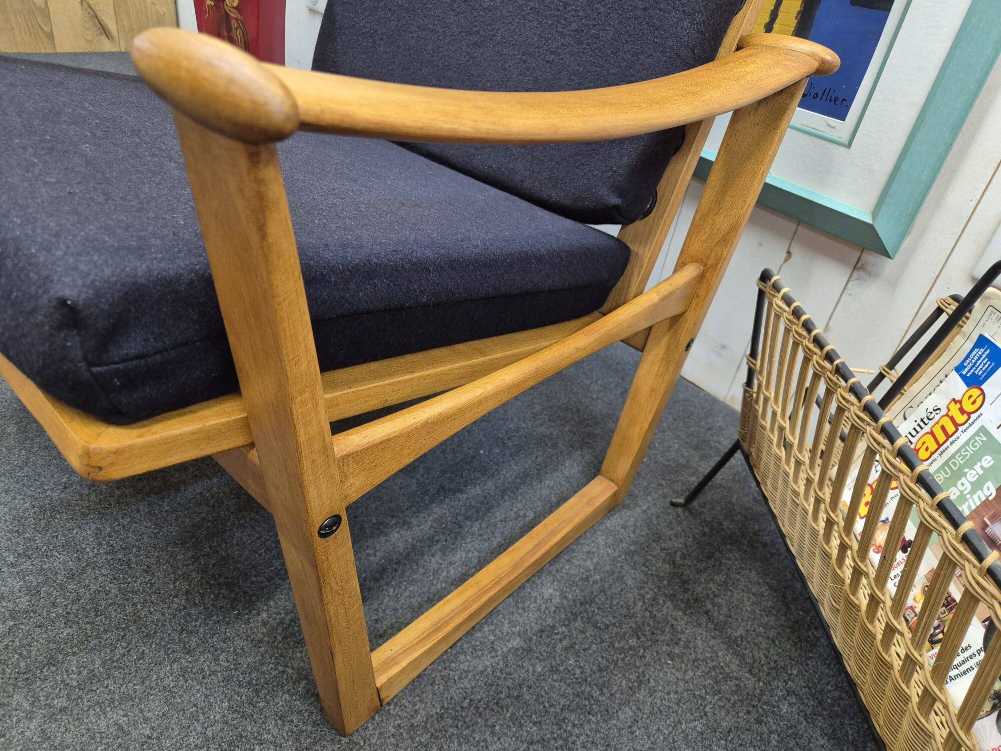 Fauteuils scandinaves M.Nissen