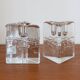 Pair of candlesticks Arkipelago, Timo Sarpaneva, Iittala, Finland.