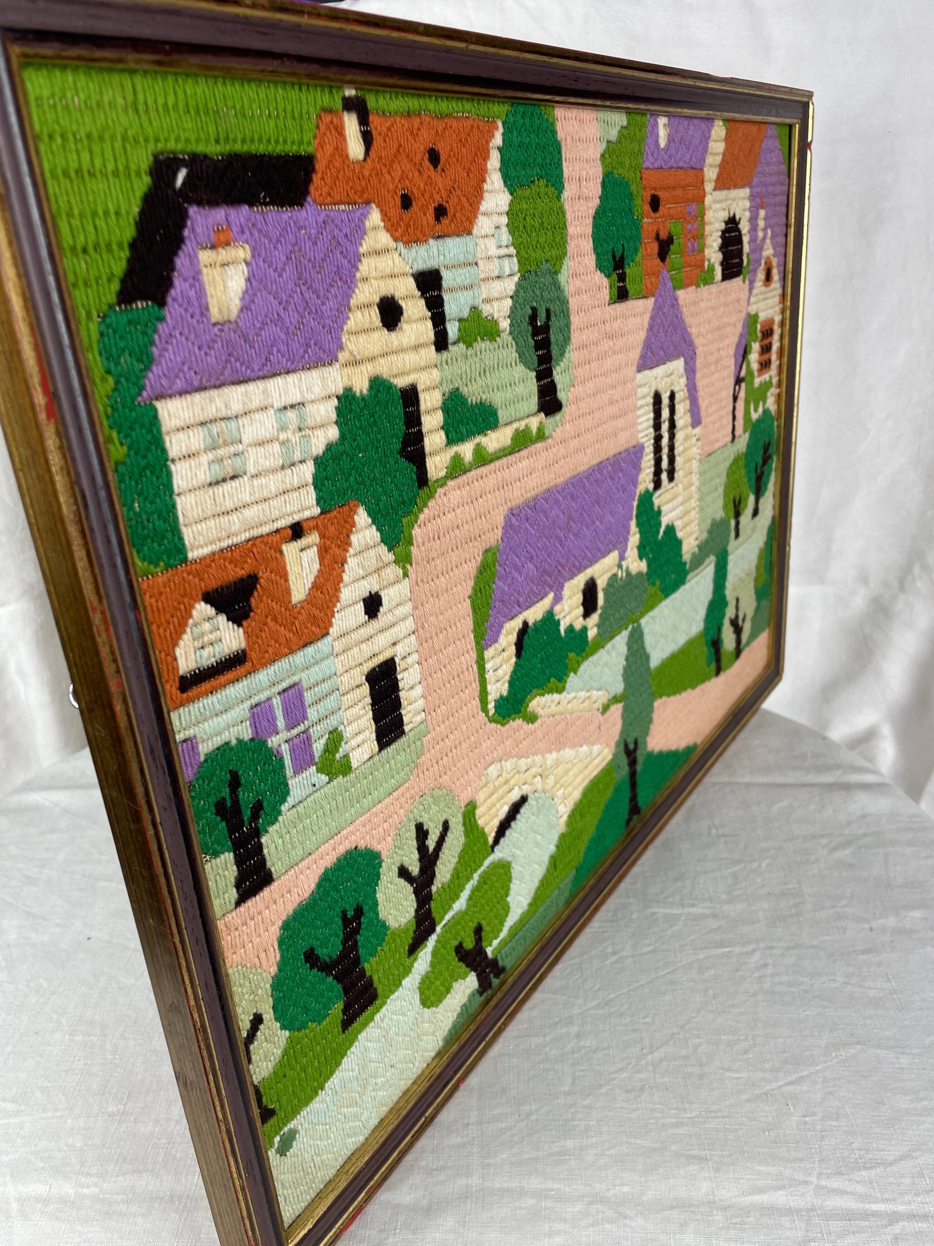 Cotton tapestry canvas from the 1970s